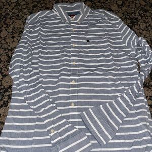 Quicksilver button down Large mens